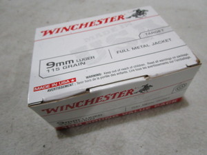 Ammo Win 9mm Luger