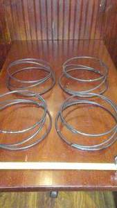 4 iron pizza servers, holders