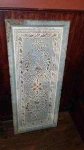 Stamped Metal Old World Look Decor