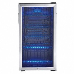 lot 124 image: Danby 3.1 cu ft. Beverage Center, DBC117A1BSSDB-6 - Unclaimed Freight