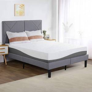 lot 127 image: Grantec PrimaSleep 10 Inch Wave Gel Infused Memory Foam Mattress,Gray (Twin), PR10FM02T-2 - NEW