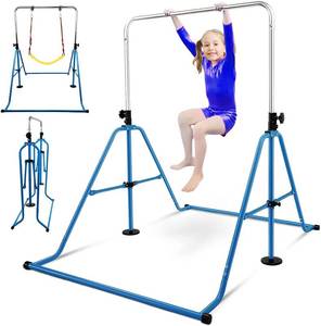 lot 243 image: Ravs Adjustable Folding Gymnastic Junior Training Bar