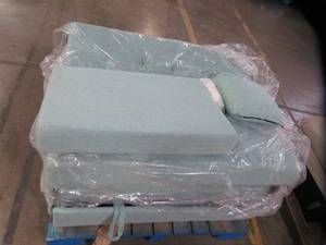 lot 261 image: POVISON Reversible Sectional Sofa