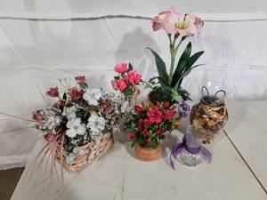 Faux Floral Arrangements