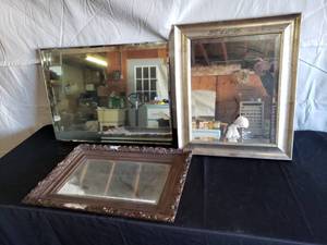 3 Bevelled Mirrors