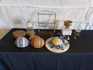 Brass Items and Wicker Items
