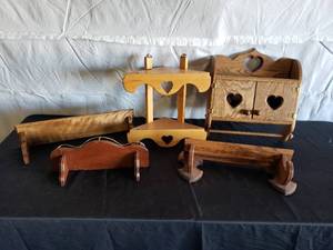 Lot of Wooden Shelves