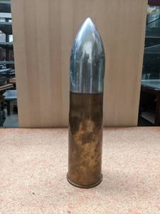lot 52 image: Vintage 76 MM Demo Tank Ammunition