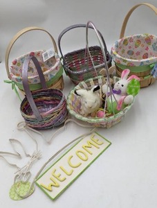 lot 38 image: Easter Is Coming-Baskets Bunnies & More