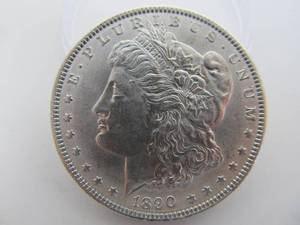 1890 Morgan Silver Dollar - Uncirculated