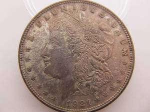 1921 Morgan Silver Dollar - Uncirculated