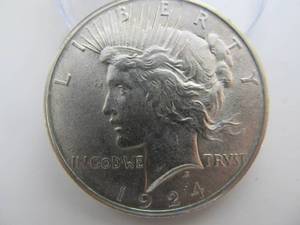 1924 Liberty Peace Dollar - Uncirculated