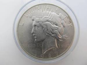 1927 D Liberty Peace Dollar - Nicely Circulated