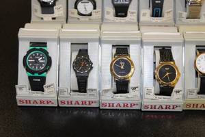 Vintage Deadstock Sharp Watch Resale Variety Lot #4  16 Watches