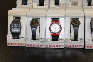 Vintage Deadstock Sharp Watch Resale Variety Lot #11  16 Watches