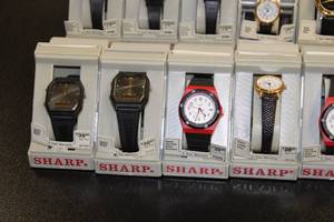 Vintage Deadstock Sharp Watch Resale Variety Lot #12  16 Watches