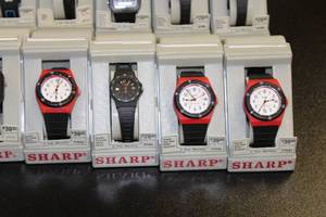 Vintage Deadstock Sharp Watch Resale Variety Lot #13  16 Watches