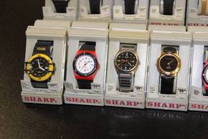 Vintage Deadstock Sharp Watch Resale Variety Lot #15  16 Watches