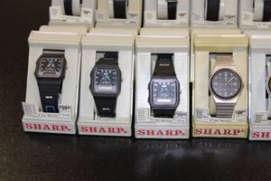 Vintage Deadstock Sharp Watch Resale Variety Lot #16  16 Watches