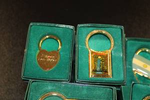 Vintage Deadstock Keychain & Lighter Resale Variety Lot  54 Keychains 1 Lighter