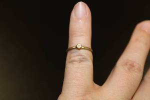 Vintage Deadstock Single Stone Ring Resale Lot  39 Rings