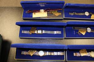Vintage Deadstock Oleg Cassini Watch Resale Lot 10 Watches