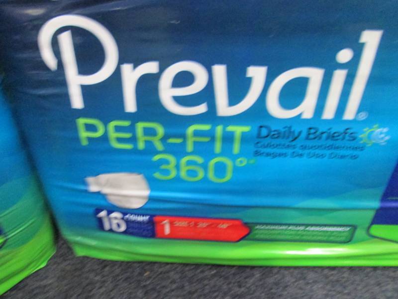 2- 16ct Prevail Per-Fit 360 Daily B...