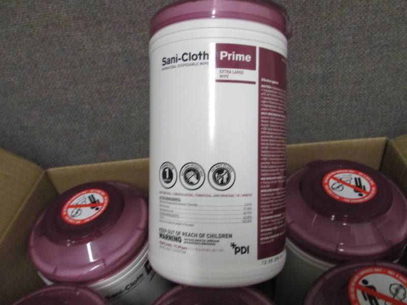 Case of 6 -70ct Canisters Sani-Clot...