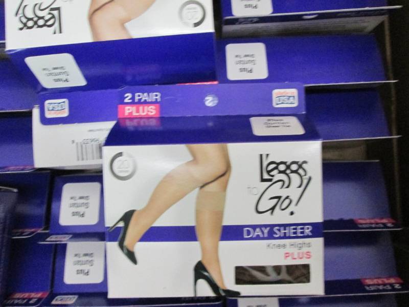 case of 36 leggs to go day sheer kn...
