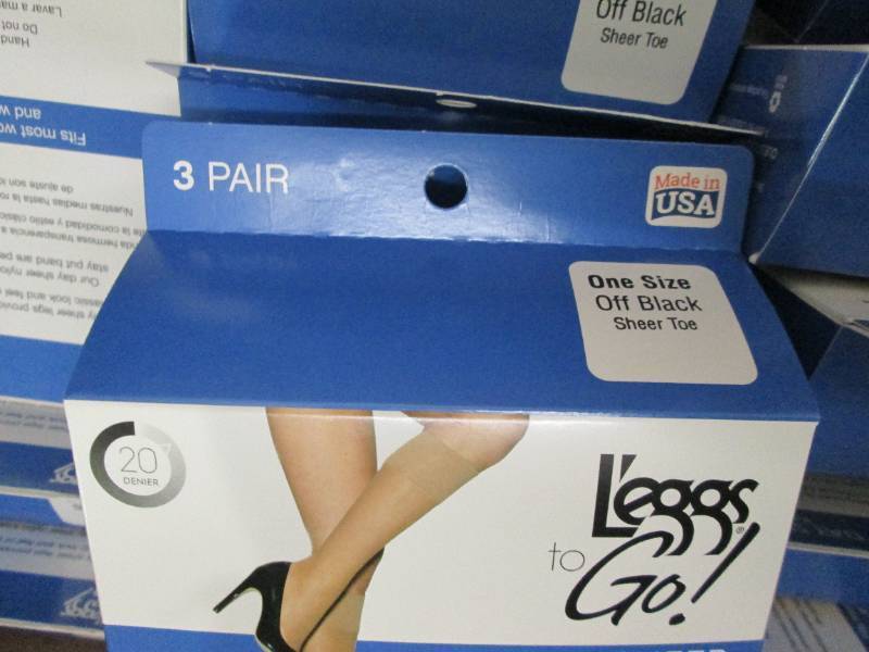 case of 36 leggs to go day sheer kn...