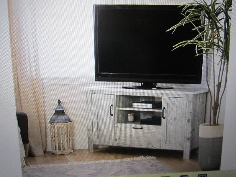 south shore corner tv stand some da...