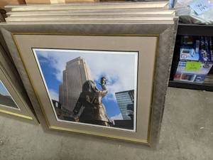 (5) Framed Prints Previously Hung i...