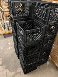 (19) Milk Crates See Photos...