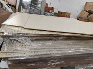 Pallet of Peg board Wall Sections A...