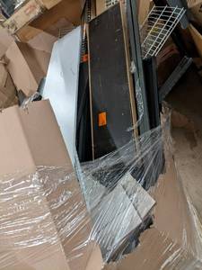 Pallet Box of Shelving, Extra Wide ...