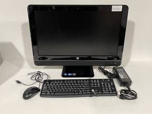 lot 5 image: HP AIO Elite 8200 Desktop Computer