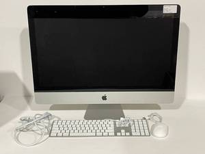 lot 7 image: Apple iMac 27 Desktop Computer