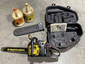 16 McCulloch Chainsaw