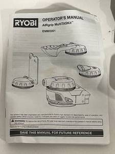 Ryobi AIRgrip Multitask Kit