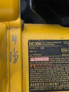DeWalt 18V Circular Saw