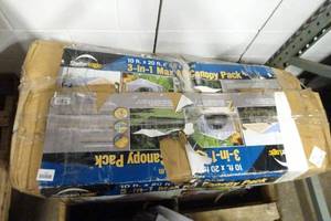 lot 152 image: Shelter Logic 3-in-1 10x20 Canopy Pack - 23532