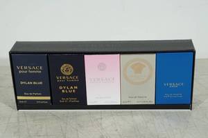 lot 86 image: Versace Miniatures Perfume and Cologne Set