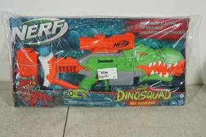lot 117 image: New&nbspNERF Dinosquad Rex Rampage Dart Blaster