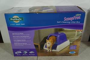 lot 178 image: PetSafe Ultra Scoop Free Self-Cleaning Litter Box