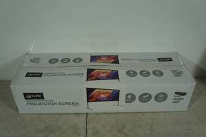 lot 186 image: GPX 90 IndoorOutdoor Projector Screen