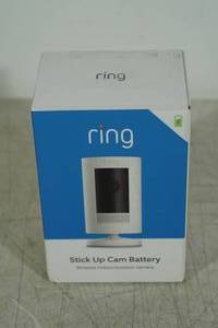 lot 188 image: Ring Stick Up Cam Battery Wi-Fi Surveillance Camera