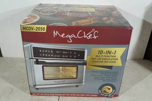 lot 210 image: Mega Chef Multi Function Hot Air Circulation Counter Top Oven