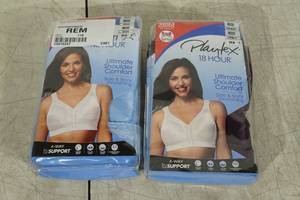lot 229 image: 2 New Playtex 18 Hour 46DD Bras