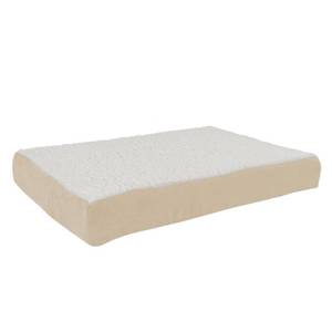 lot 21 image: Orthopedic Sherpa Top Pet Bed