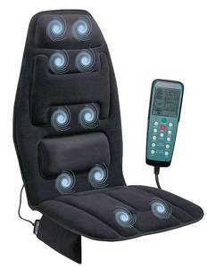 lot 122 image: Relaxzen 10 Motor Massage Cushion with Heat